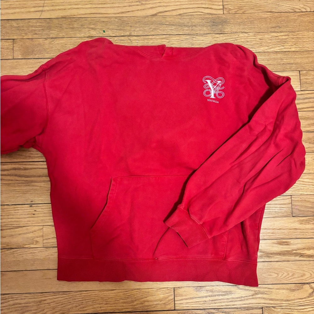 Young LA Bold Red Hoodie
